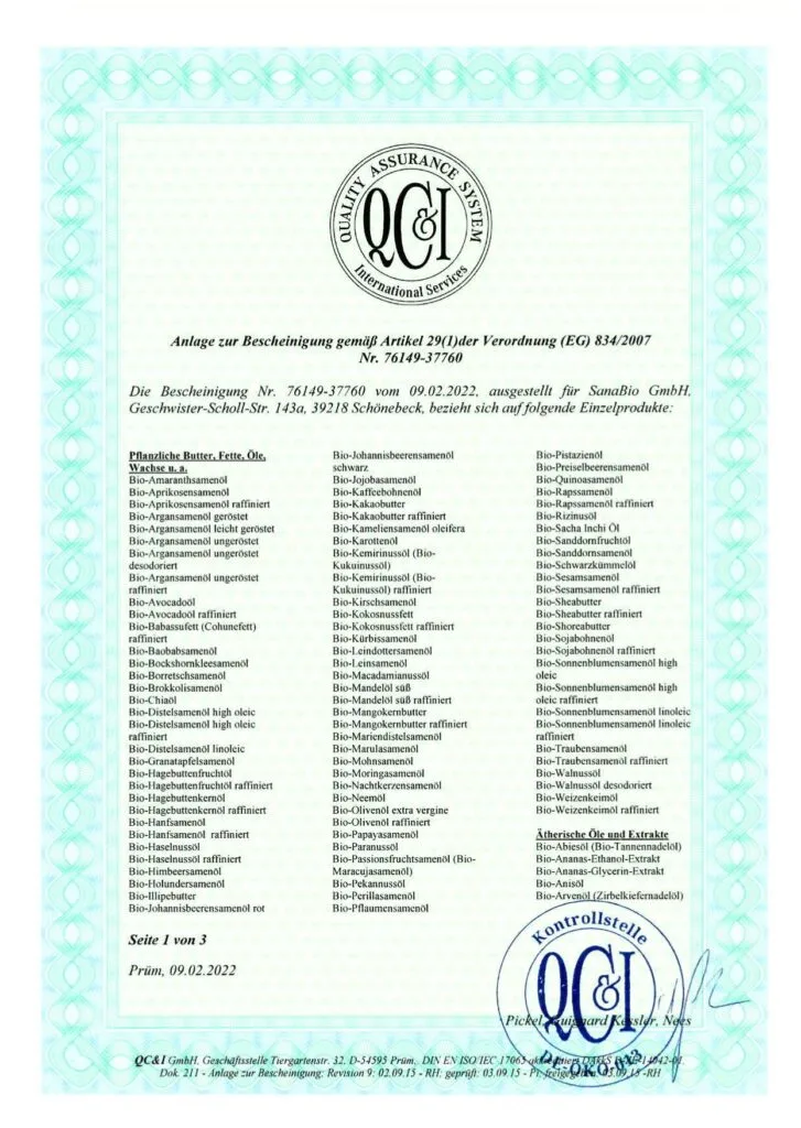 Image bio zertifiziert