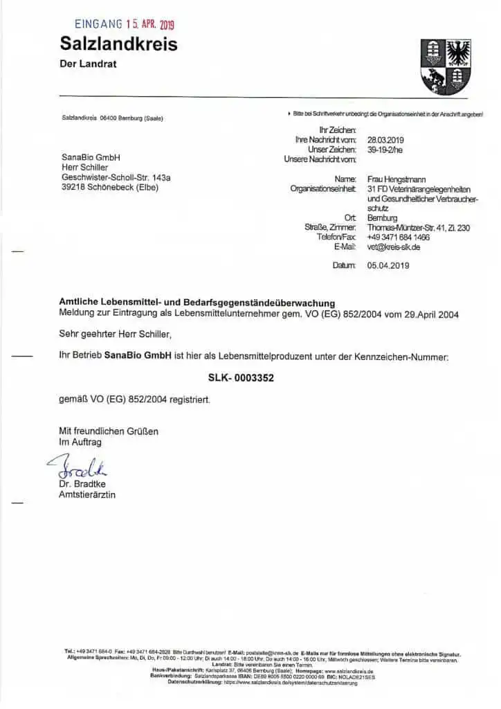 Image Lebensmittelproduzent